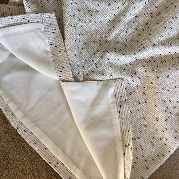 Talbots Women’s 14W Pencil Skirt, black and white confetti - Picture 7 of 8